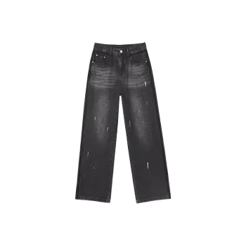 HIPPIEMISS Jeans Women's Black Gray Color