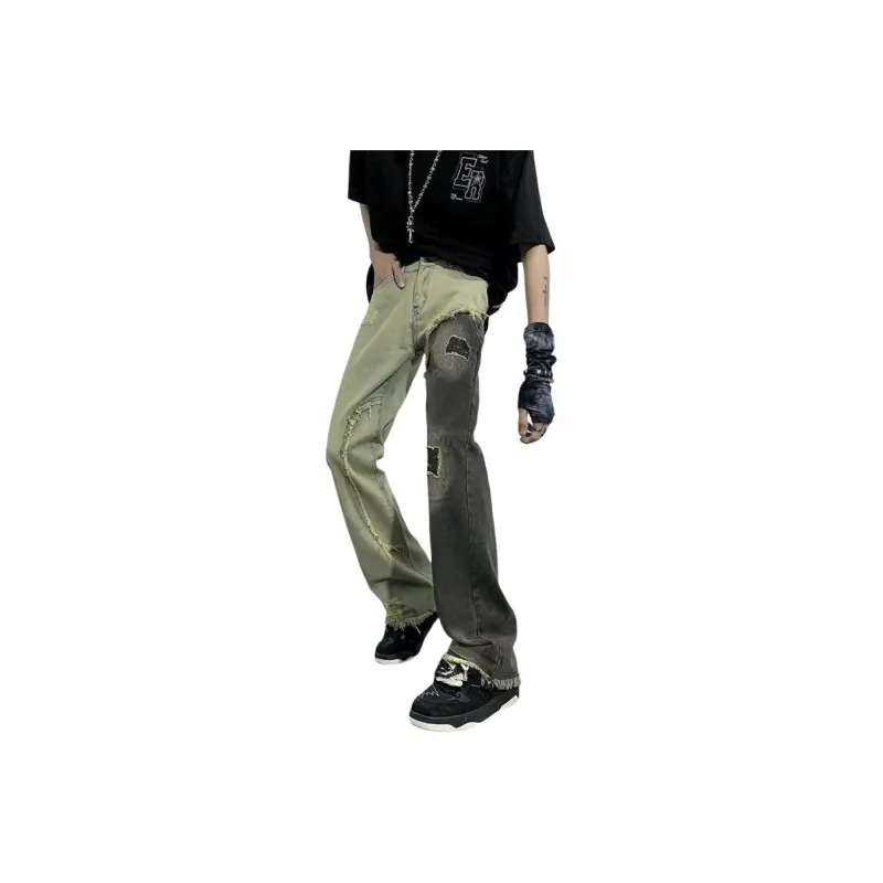FASTFISH Jeans Unisex Yellow Mud-0