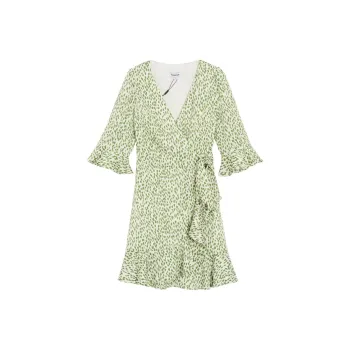 Bebe Short Sleeved Dress Women's Green