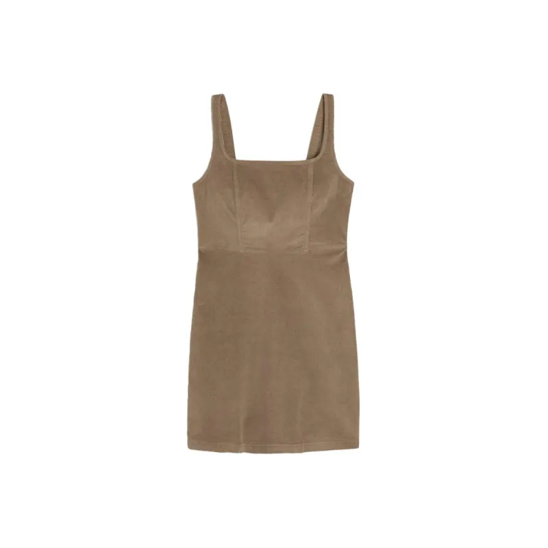 Hollister Slip Dresses Women's Light Brown-0