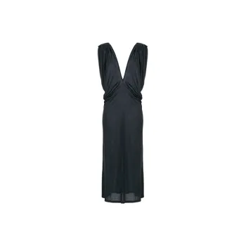 CELINE FW21 Sleeveless Dress Women's Black