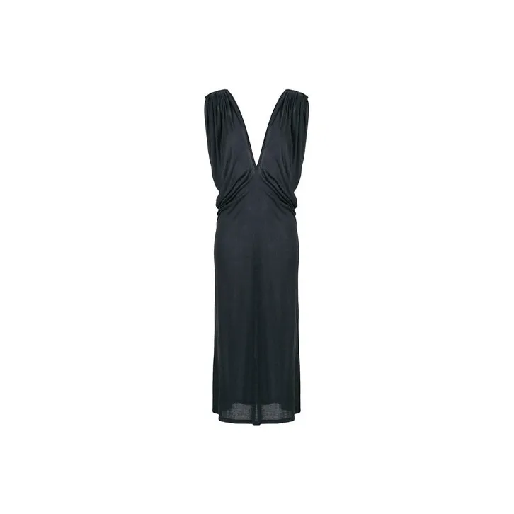 CELINE FW21 Sleeveless Dress Women's Black-0