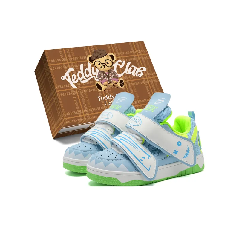 Teddy Bear Collection Slip Resistant, Abrasion Resistant, Lightweight Low Top Skateboard Shoes Unisex-13