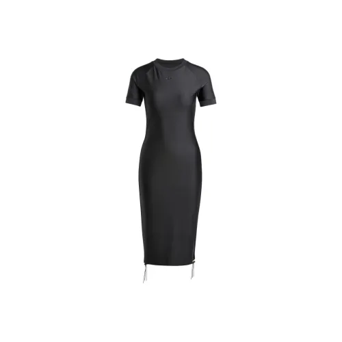 Adidas Short Sleeved Dress Women's Black