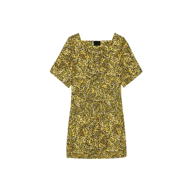 Givenchy SS21 Short Sleeved Dress Women's Black-0