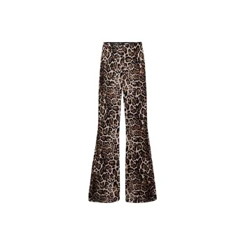 ZARA Casual Pants Women's Leopard Print