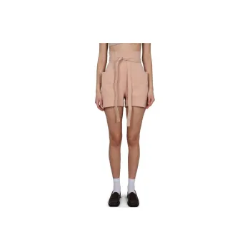 PHILOSOPHY DI LORENZO SERAFINI High-Waist Belted Shorts