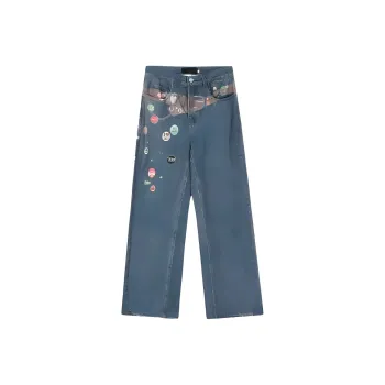 TESTUNG Jeans Unisex Blue