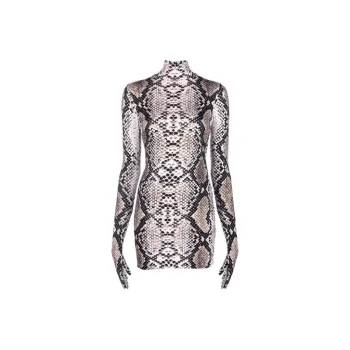 Vetements Long-Sleeved Dresses Women's Multicolor
