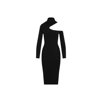 TOM FORD Long-Sleeved Dresses Women's Black