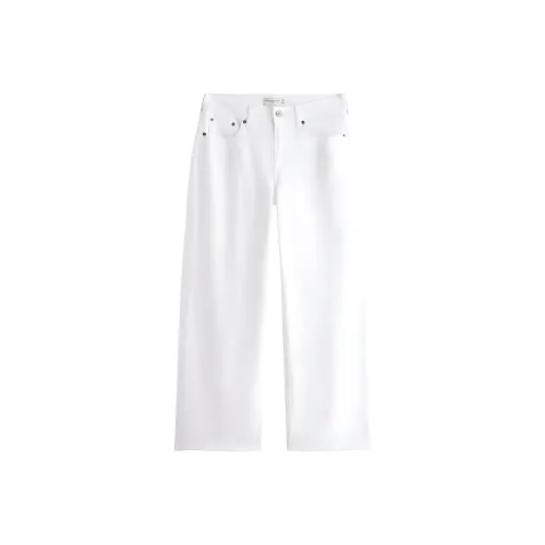 Abercrombie＆Fitch Jeans Women's White