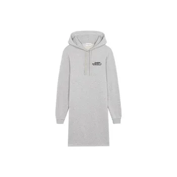 Maison Kitsune Long Sleeved Dresses Women's Gray