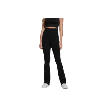 GUESS Eco Allie Bootcut Leggings Knitted Sports Pants Women's Black