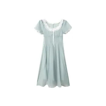 MRR&CO. Short Sleeved Dress Women's Green