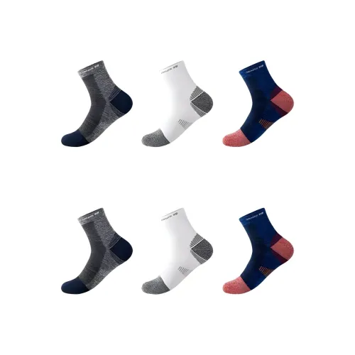Mona Mid Calf Socks Men's 6 Pack
