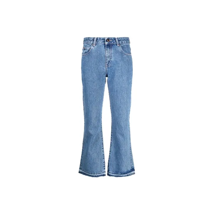 RED Valentino Cropped Flared Jeans-0