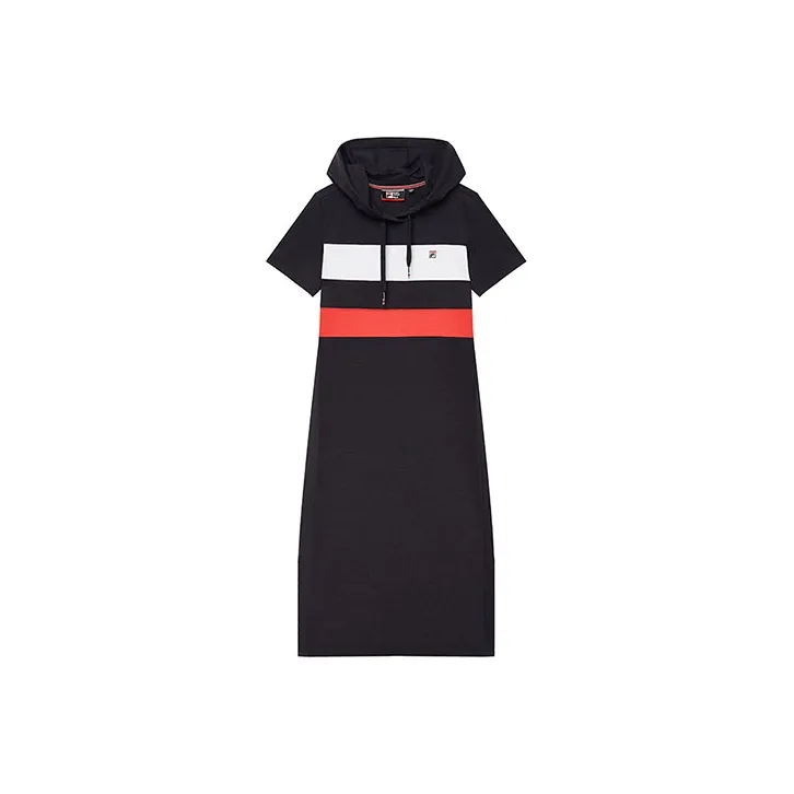 FILA Short Sleeved Dress Women's Legend Blue-0
