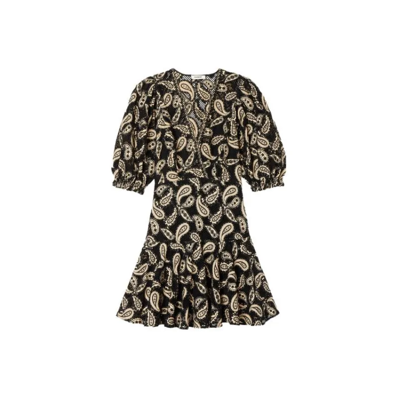 Sandro Short-Sleeved Dresses Women's Black-0