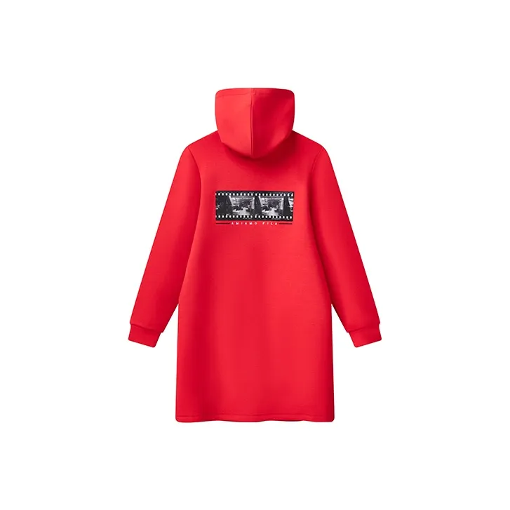 FILA Long Sleeved Dresses Women's Legend Red-0