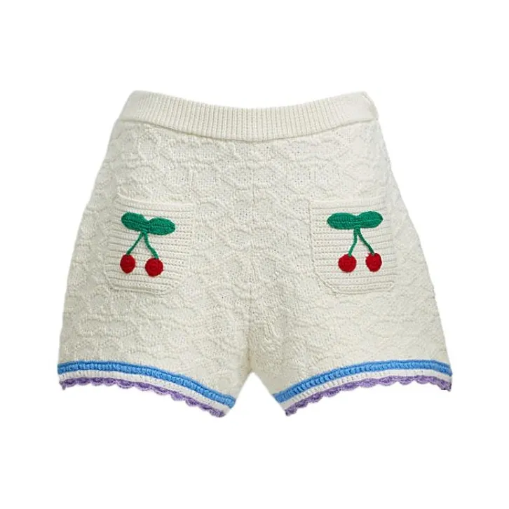 COACH SS23 Casual Shorts Women's White-0