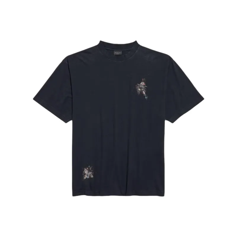 Balenciaga T Shirt Women's Black Regular Fit-0