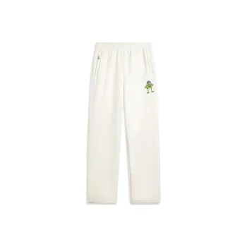 Disney X LINING Knitted Sweatpants Women's Ecru