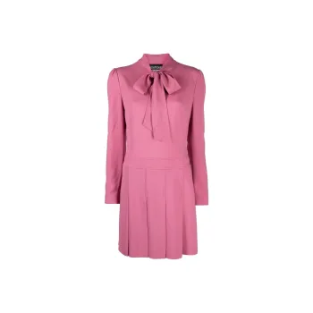 MOSCHINO Long-Sleeved Dresses Women's Rose Red