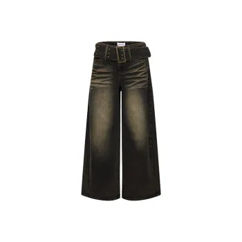 URBAN REVIVO Jeans Women's Olive Green