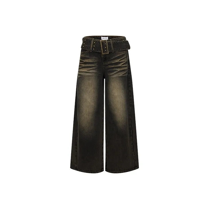 URBAN REVIVO Jeans Women's Olive Green-0