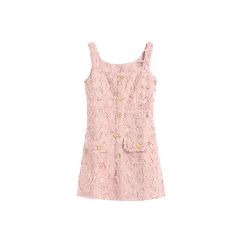 BRASS SCOUT Slip Dresses Women's Pink