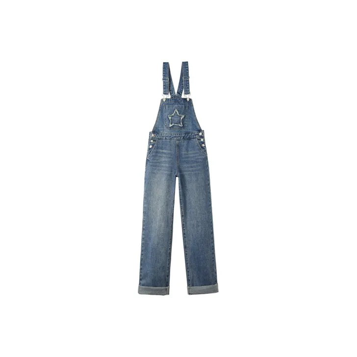 MITUAN Overalls Women's Blue-0