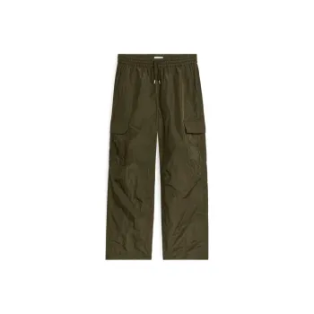 ARKET Cargo Pants Women's Dark Khaki Green
