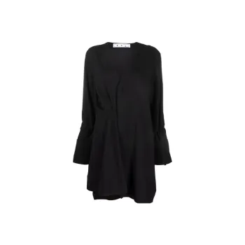 OFF-WHITE FW21 Long-Sleeved Dresses Women's Black