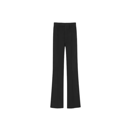 SAINT LAURENT High Waist Wide Leg Trousers