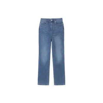 OVV Jeans Women's Dark Blue Solid Color 05