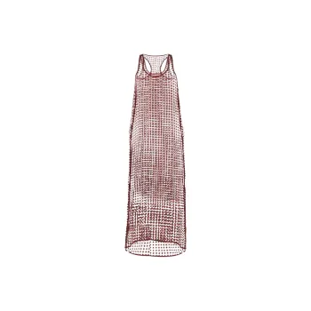 GANNI Sleeveless Dresses Women's Umber