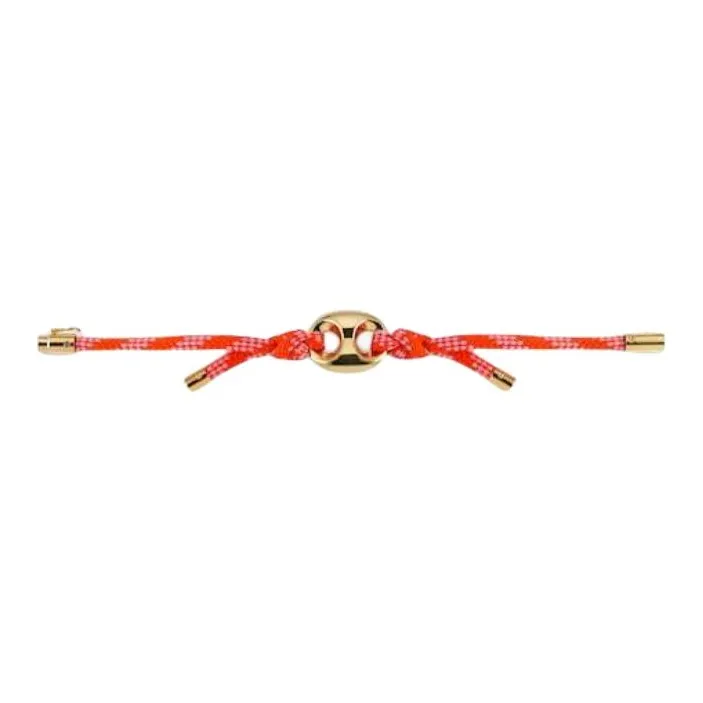 GUCCI Polyester, Hardware Accessories Bracelets Unisex Orange-2