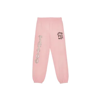 Ed Hardy Knitted Sweatpants Women's Pink
