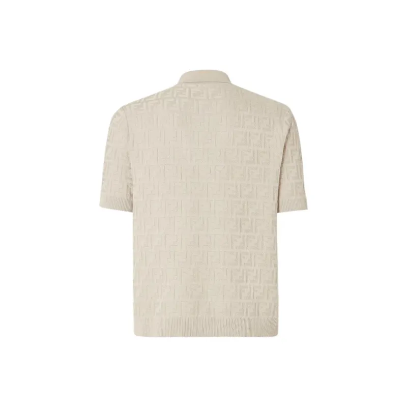FENDI Cotton Polo Shirt-1