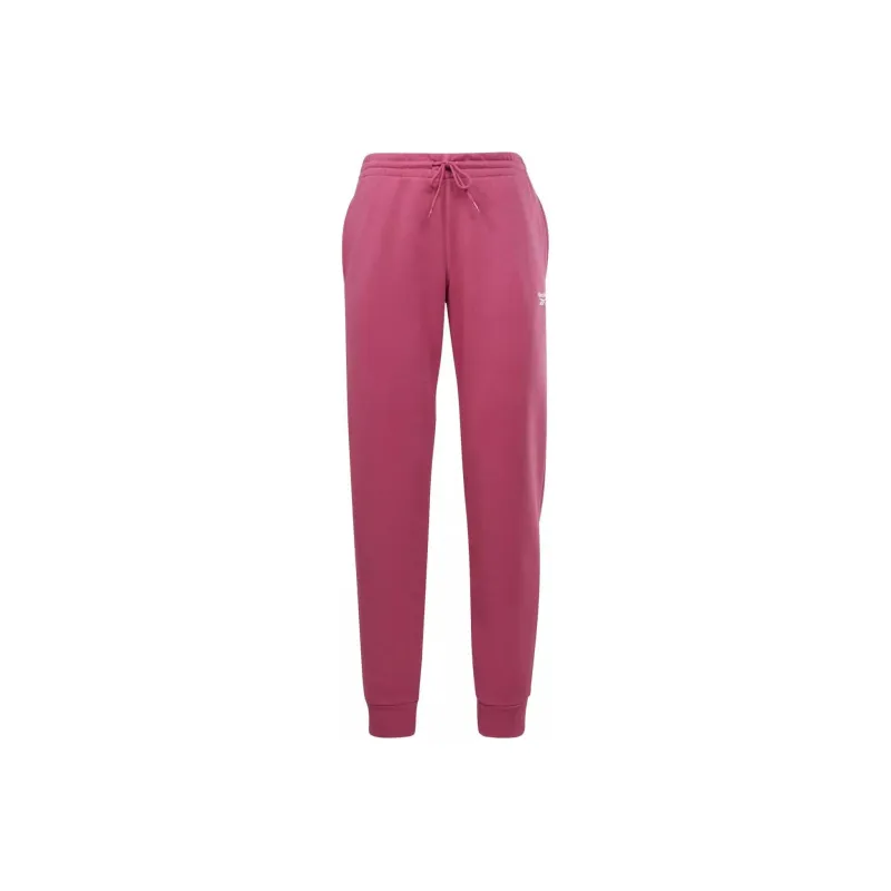 Reebok RI FRENCH TERRY PANT Knitted Sports Pants Women's Red-0