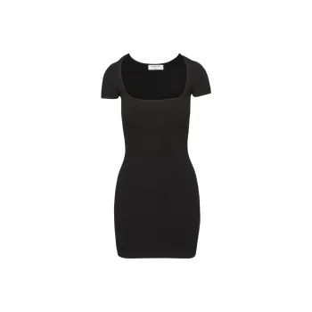 ARITZIA Babaton Emerge Dress Short-Sleeved Dresses Women's BLACK/Black
