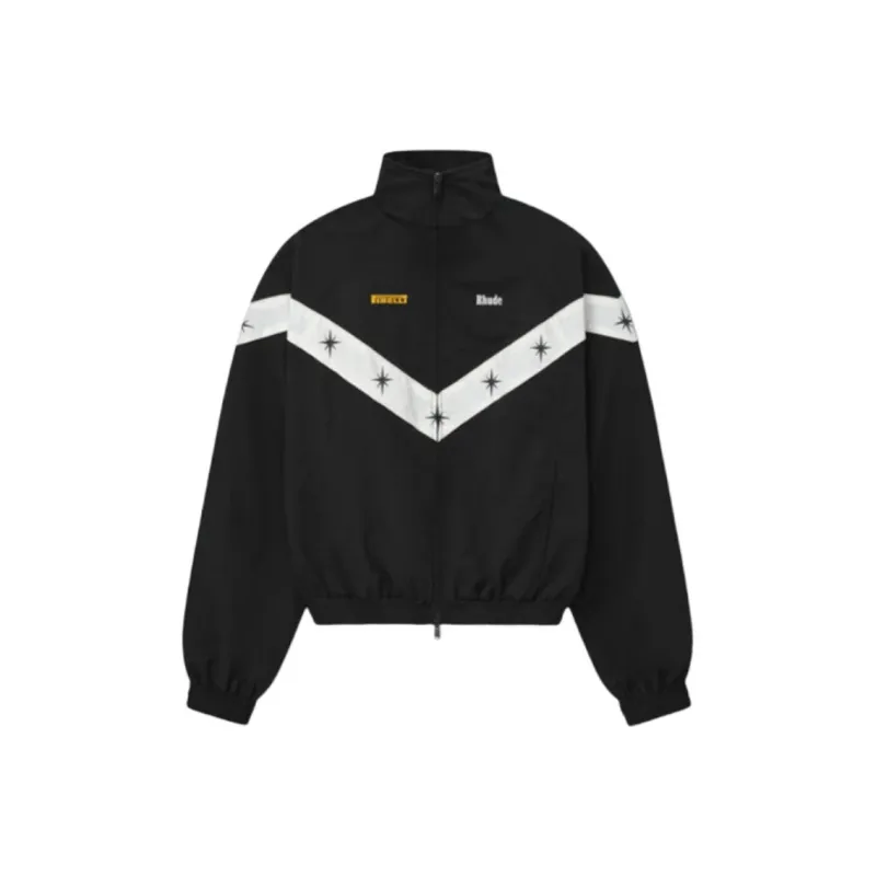 Beinaili X RHUDE Pirelli, Collaboration Edition Jackets Unisex Black-0