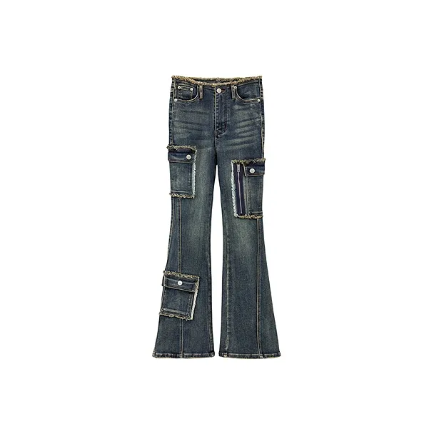 NO ONE ELSE Jeans Women's Dark Blue-0
