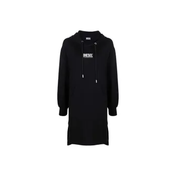 DIESEL Long-Sleeved Dresses Women's Black