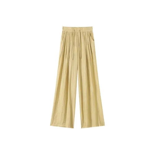 0571 Family Casual Pants Women's Brown Green Yellow