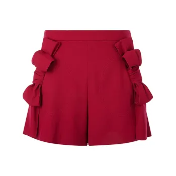 RED VALENTINO Casual Shorts Women's Red