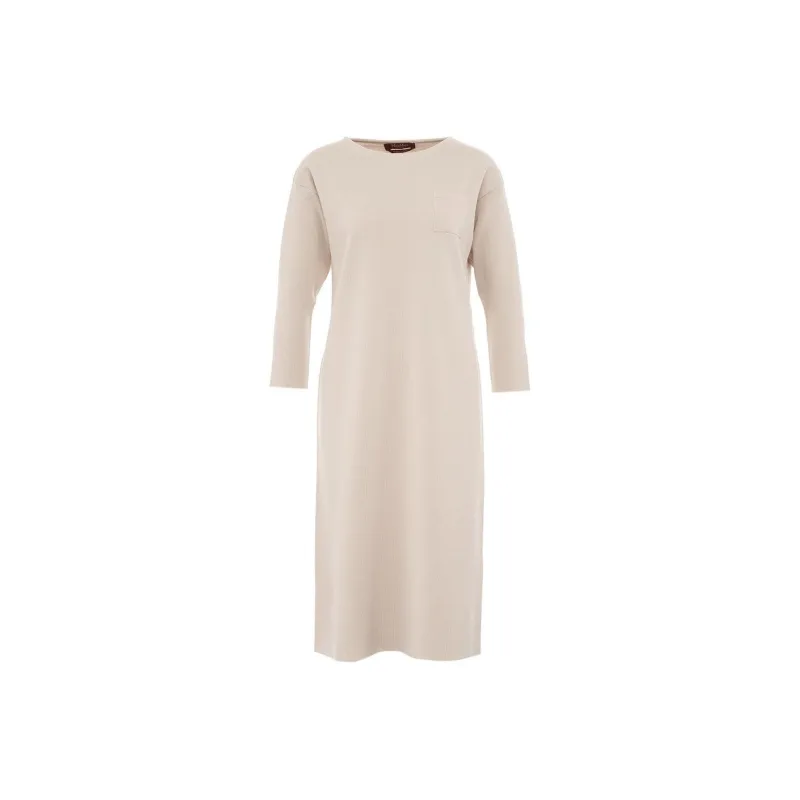 MaxMara Long Sleeved Dress Women's Light Pink-0