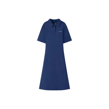 Skechers Short Sleeved Dresses Women's Medieval Blue