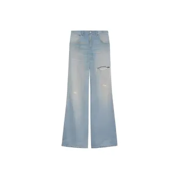 GUCCI FW22 Jeans Women's Denim Blue