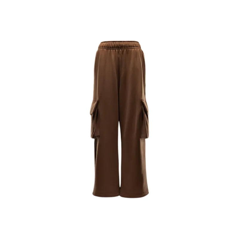 Nike Sportswear Women's Low-Rise Oversized French Terry Open-Hem Pants-0